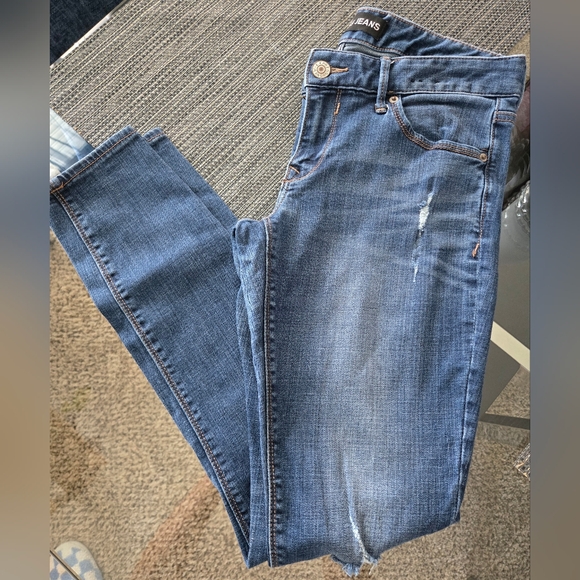 Express Legging Low Rise Ripped Pants - Picture 9 of 11